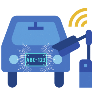 Automatic license plate registration