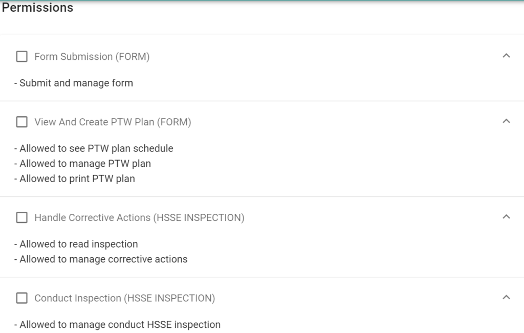 Role Based Access Control